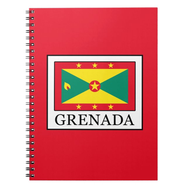 Grenada Spiral Notebook (Front)