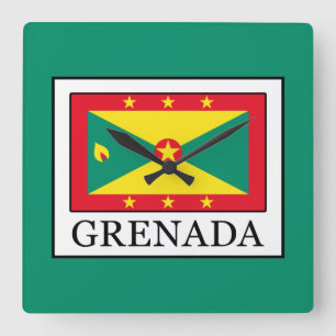Grenada Square Wall Clock