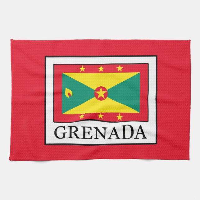 Grenada Tea Towel (Horizontal)