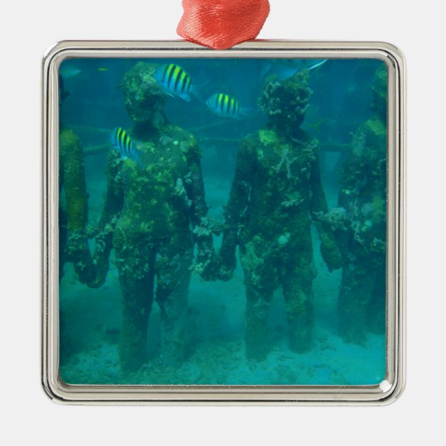 Grenada Underwater Sculpture Park Metal Tree Decoration (Front)
