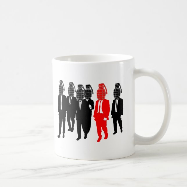 Grenade Head Funny Mug (Right)