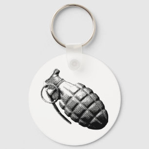 Grenade Key Ring