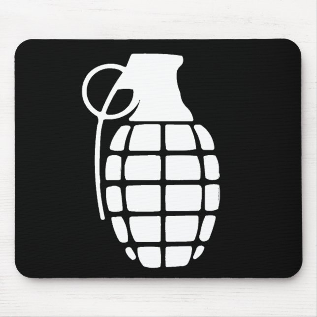Grenade Mouse Pad (Front)