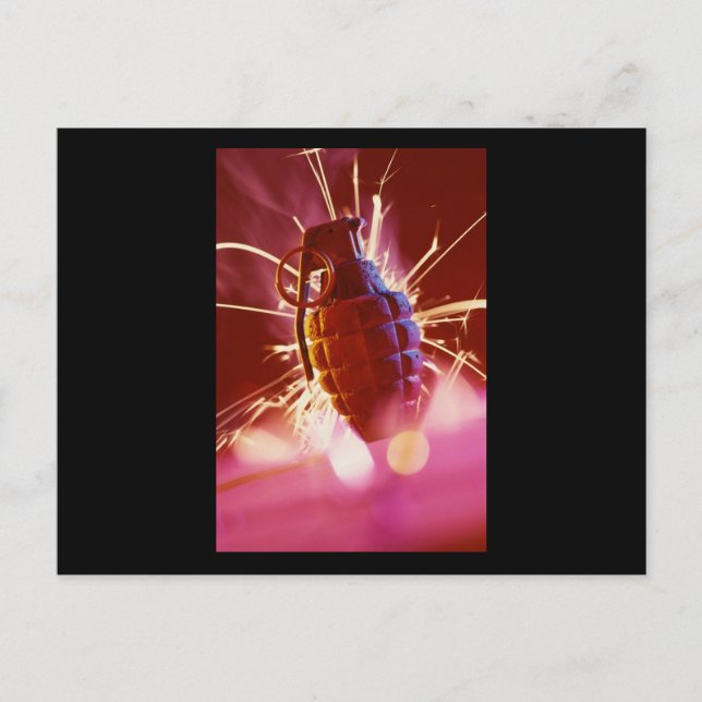 Grenade Postcard (Front)