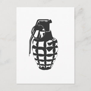 Grenade Postcard
