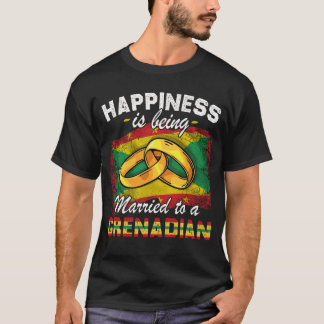 Grenadian Marriage Grenada Married Heritage Cultur T-Shirt