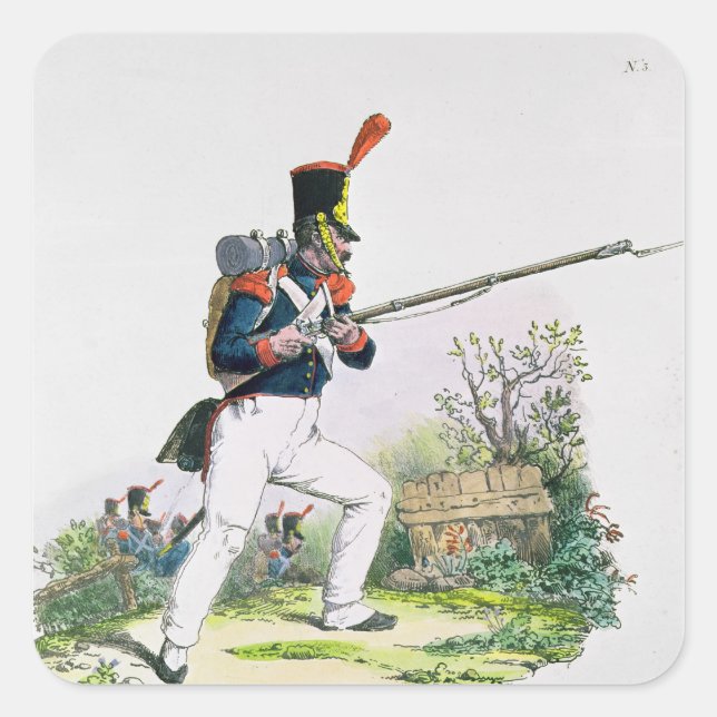 Grenadier Guard Square Sticker (Front)