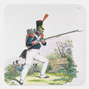 Grenadier Guard Square Sticker