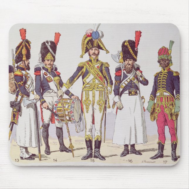 Grenadier Guards of the First Empire Mouse Pad (Front)