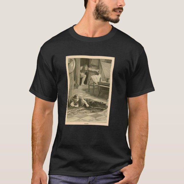 Grendel Approaching Beowulf (1901) T-Shirt (Front)
