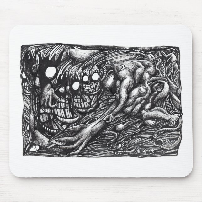 Grendel-Mother-Dream_ Mouse Pad (Front)