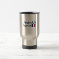 Grenoble, France Travel/Commuter Mug