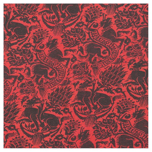 Grenoble Wine Red Fabric (Close Up)