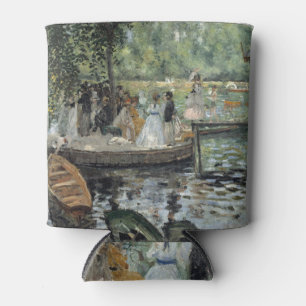 Grenouillere Renoir Impressionist Painting Art Can Cooler