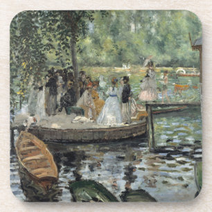 Grenouillere Renoir Impressionist Painting Art Coaster