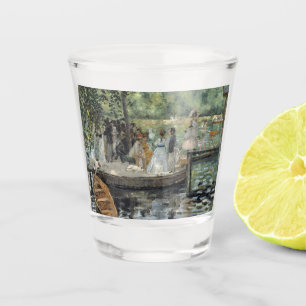 Grenouillere Renoir Impressionist Painting Art Shot Glass
