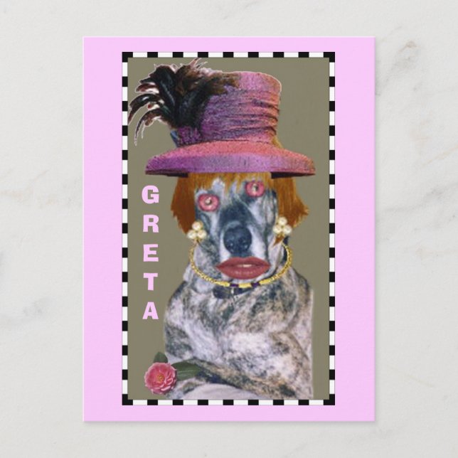 GRETA POSTCARD (Front)