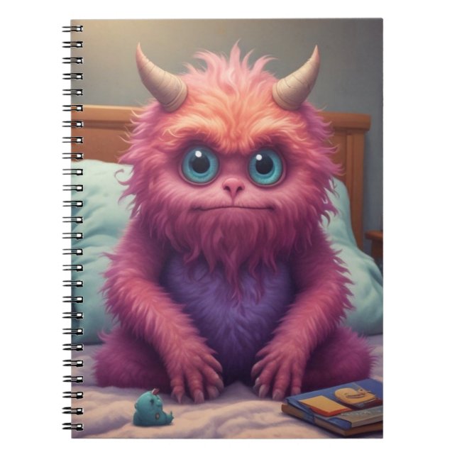 Greta the friendly monster notebook (Front)