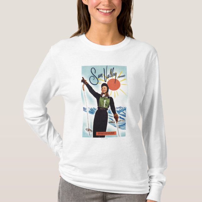 Gretchen Fraser Advertisement Poster T-Shirt (Front)