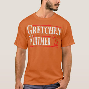 Gretchen Whitmer Michigan Governor Election 2022 D T-Shirt