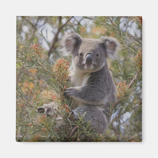 Grevillea Koala Bear, Magnet (Front)