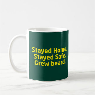 Grew a beard coffee mug