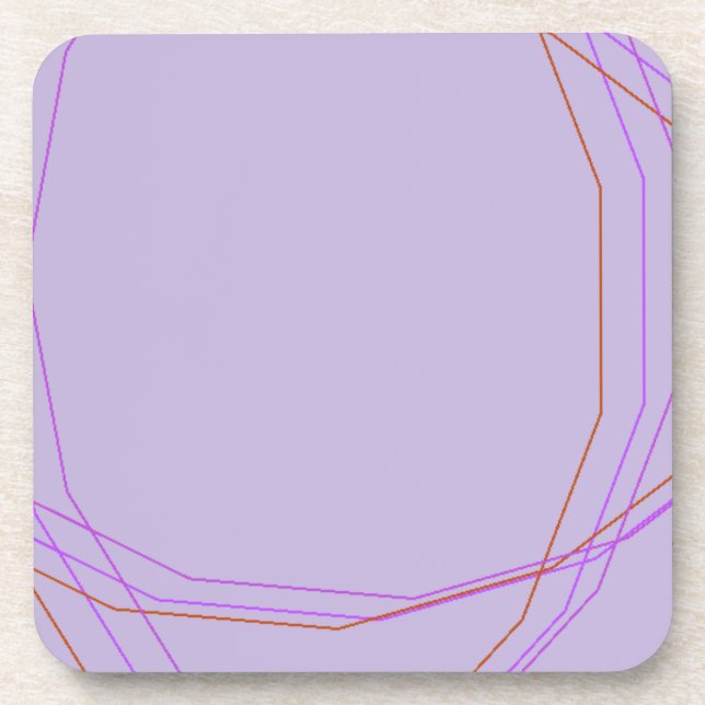 grey 8297 abstract art coaster (Front)