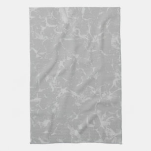 Grey Abstract Pattern Background Design. Tea Towel