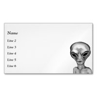Grey Alien Business Card