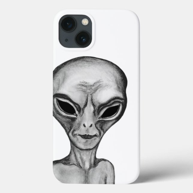 Grey Alien Case-Mate iPhone Case (Back)