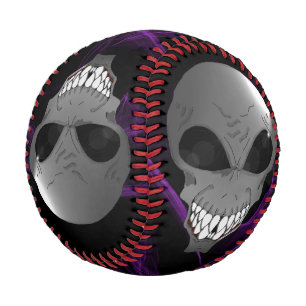 Grey alien Custom Baseball