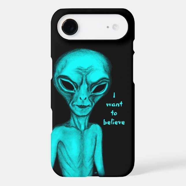 Grey Alien , I want to believe (Back)