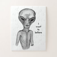 Grey Alien , I want to believe