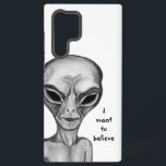 Grey Alien , I want to believe Samsung Galaxy Case<br><div class="desc">Grey Alien ,   Fantasy Art Pencil Drawing by Krisi ArtKSZP >>> More Products in Store Category >>> Alien >>> Grey Alien</div>