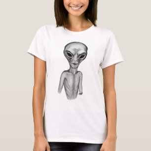 Grey Alien , I want to believe T-Shirt