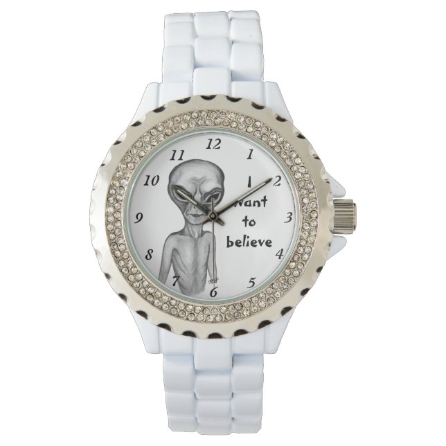 Grey Alien , I want to believe Watch (Front)