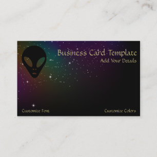 Grey Alien - Logo Ancient Alien Business Card