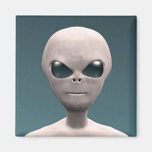 Grey Alien Magnet