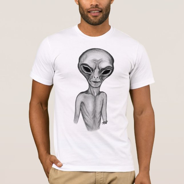 Grey Alien T-Shirt (Front)