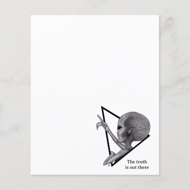 Grey Alien, the truth is out there (Front)