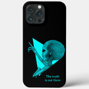 Grey Alien, the truth is out there iPhone 13 Pro Max Case