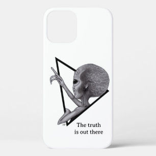 Grey Alien, the truth is out there iPhone 12 Case