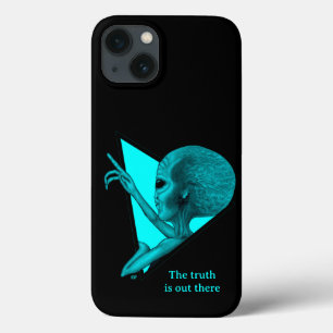 Grey Alien, the truth is out there iPhone 13 Case