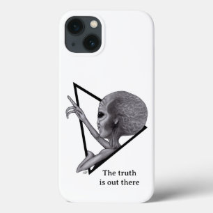 Grey Alien, the truth is out there iPhone 13 Case