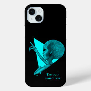 Grey Alien, the truth is out there iPhone 15 Mini Case