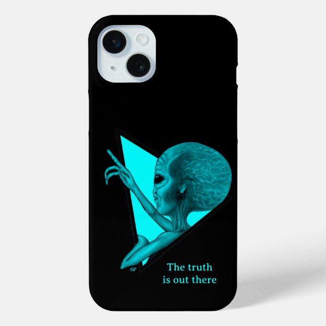 Grey Alien, the truth is out there Case-Mate iPhone Case (Back)