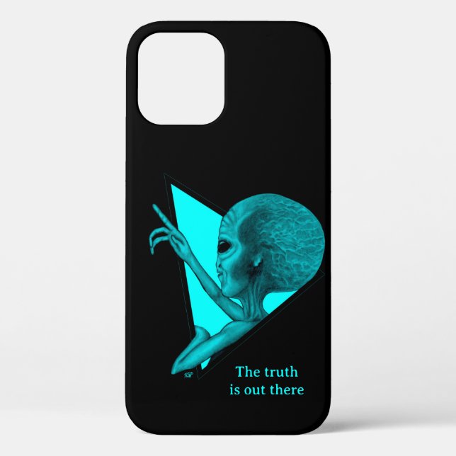 Grey Alien, the truth is out there Case-Mate iPhone Case (Back)