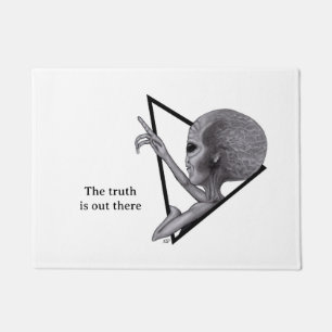 Grey Alien, the truth is out there Doormat