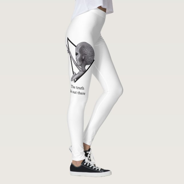 Grey Alien, the truth is out there Leggings (Right)