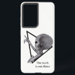 Grey Alien, the truth is out there Samsung Galaxy Case<br><div class="desc">Grey Alien,  the truth is out there,   Fantasy Art Pencil Drawing by Krisi ArtKSZP >>> More Products in Store Category >>> Alien >>> Grey Alien,  the truth is out there</div>